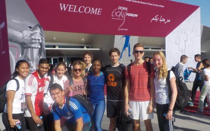 groot_waterland's tweet photo. ‘All Leaders in Sport’ inspireren Volendamse studenten in Qatar http://t.co/AxcnidK8gZ http://t.co/MX9ADXltzE