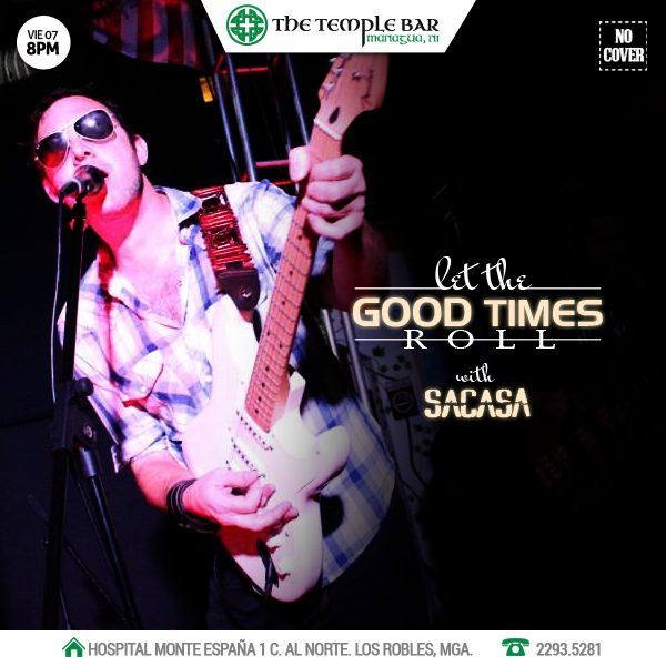Hoy <a href="/MarioSacasa/">Sacasa</a> nos regala una noche con el mejor blues, jazz y más...

#LetTheGoodTimesRoll

8pm | No Cover