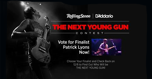 QuilterLabs's tweet photo. Head over to Rolling Stone and vote for Patrick Lyon since he uses a Quilter Steelaire. http://t.co/2fbfp0ZYYM http://t.co/iAWeD5QPiq