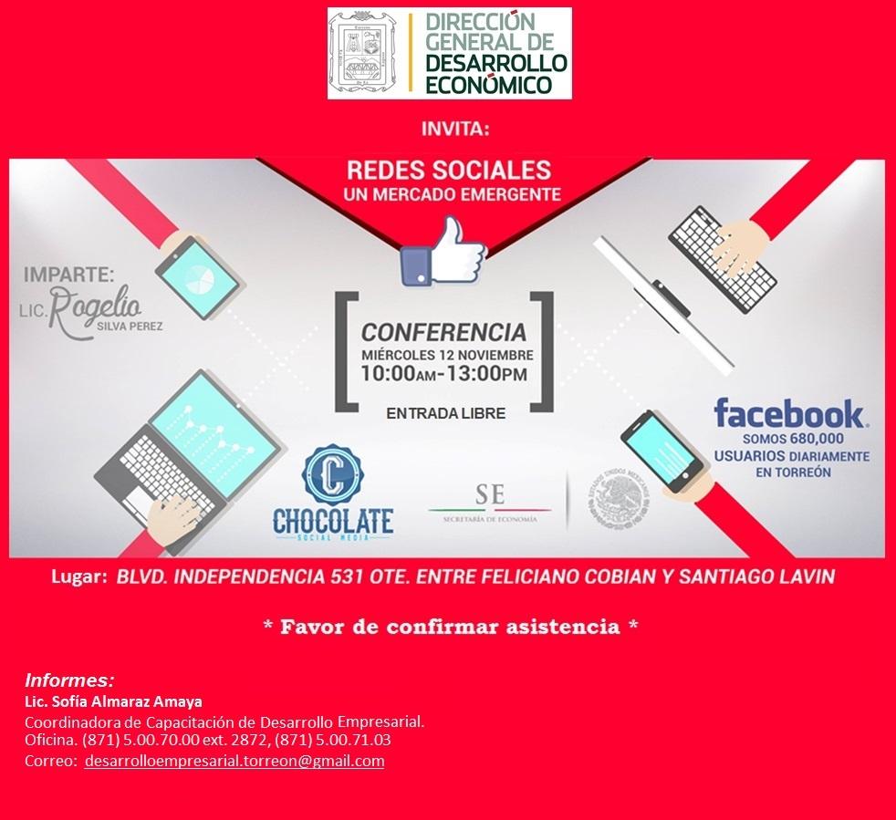 sofialmaraz's tweet photo. @desarrolloectrn Te invita a la conferencia: REDES SOCIALES UN MERCADO EMERGENTE. 12 de Nov, Regístrate! @barbinauk http://t.co/QoJQzD0TLa