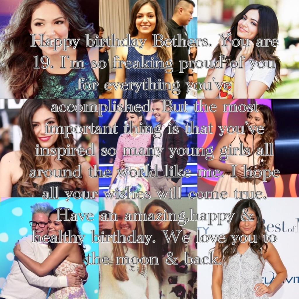   Happy bday 5 years of macbarbie/Bethany Mota and youve inspired millions of girls like me  