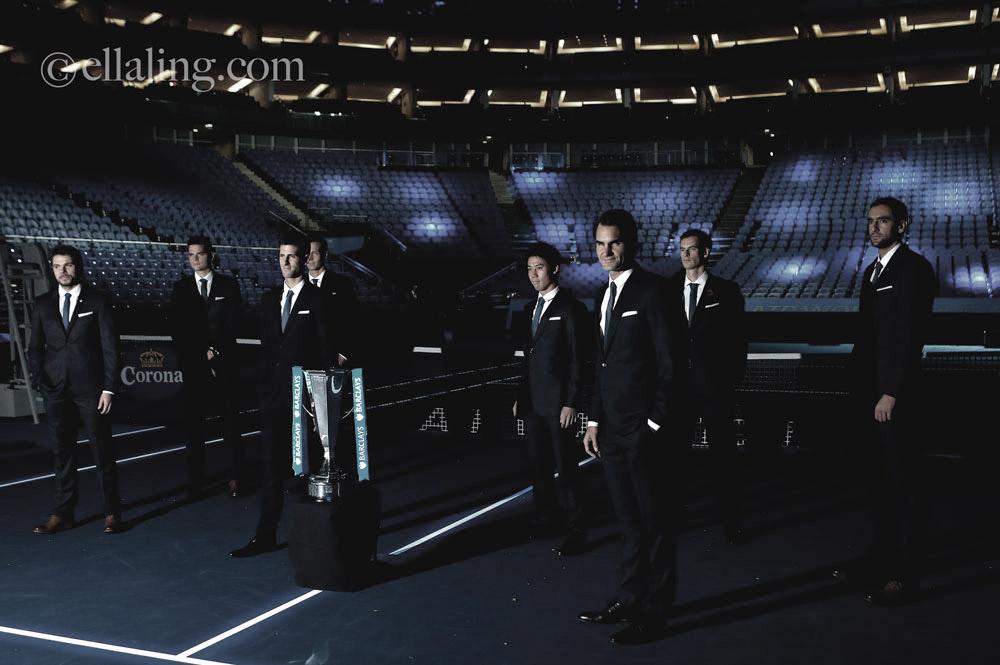 New #BoyBand ? :) #federer #murray #djokovic #nishikori #wawrinka <a href="/ATPWorldTour/">ATPWorldTour</a> #Top8 #ATP #Finals #Tennis #London