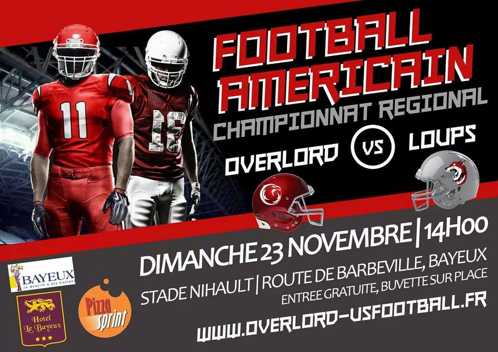 OverlordBayeux's tweet photo. @GrowthOfAGame preseason finished, first game on sunday 23th november against Wolves ! #GoOverlord #TeamWinner http://t.co/th90K6EDry