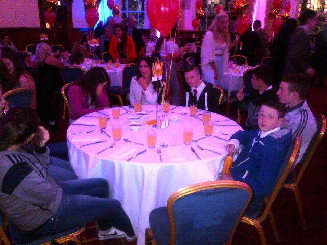 Trigger158's tweet image. LHLC youth group at the PCSP Awards night at the city hall #LHLC #ligoniel #pcsp