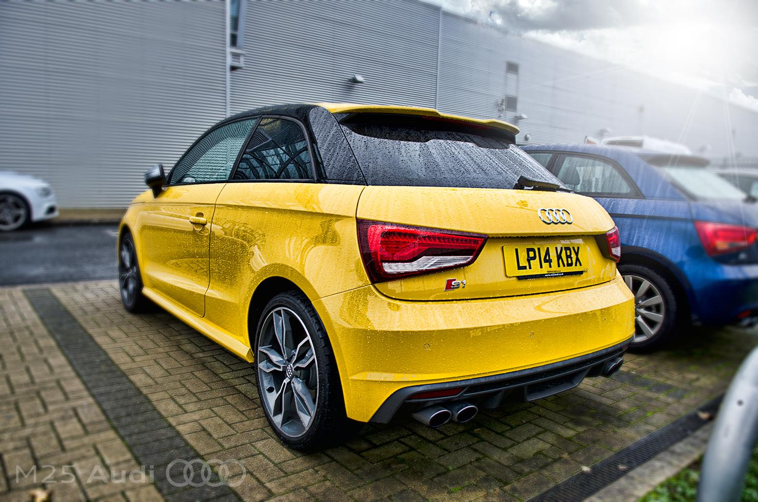 Vegas Yellow Audi S1 [3024x4032] : r/carporn