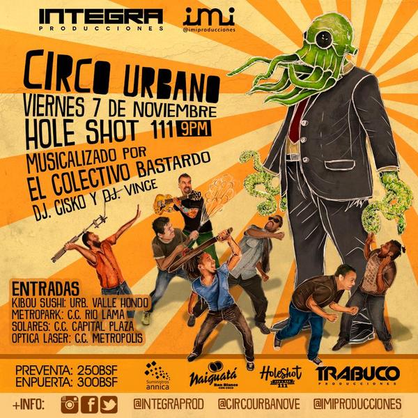 madisonjim's tweet photo. "@imiproducciones
¡Participa y Gana 2 Entradas!
HOY @circourbanoVE en @HOLESHOT111 con #ElMonstruoDelPop http://t.co/Y8sA0eSXHT" buenísimo