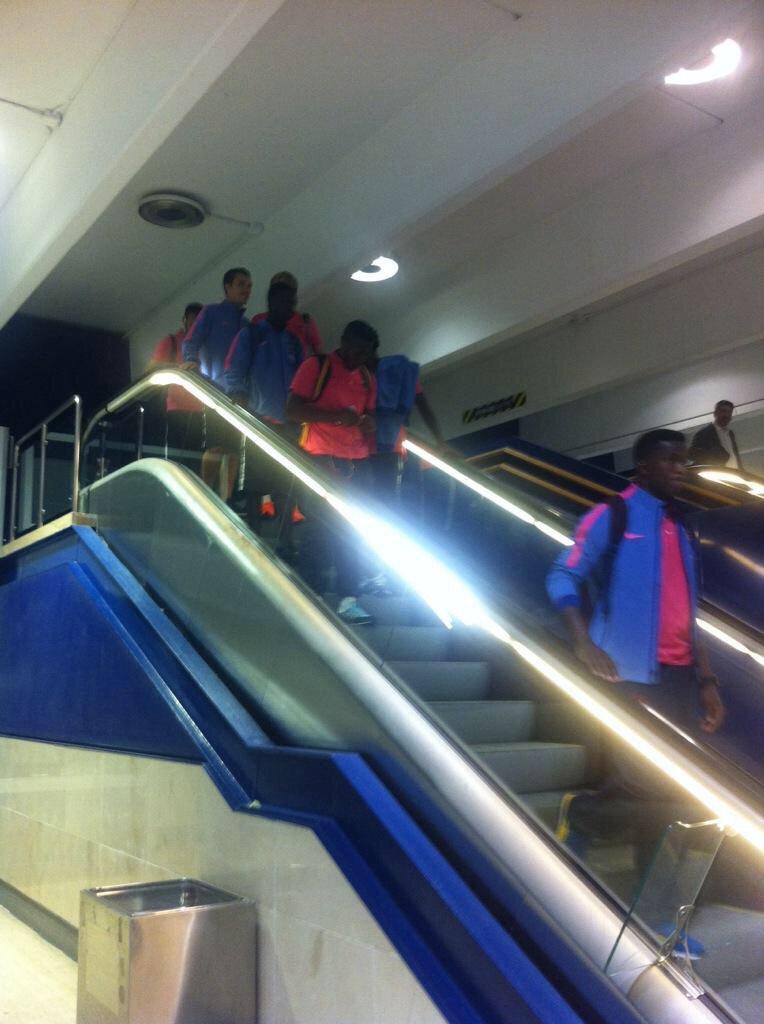 El filial ya está en Sevilla #BarçaB