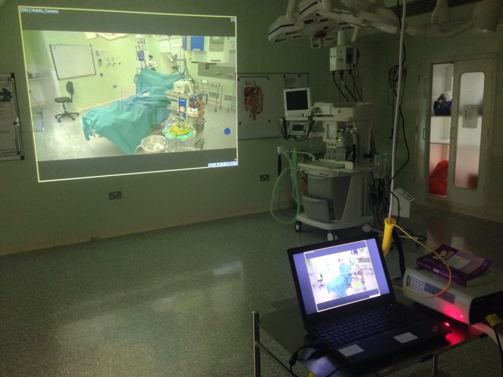 <a href="/NGHnhstrust/">Northampton General Hospital 💙</a> <a href="/NHSEngland/">NHS England</a> @soniaswartCEO Excellent fire evacuation simulation today in NGH theatres. @EastMidsLETB