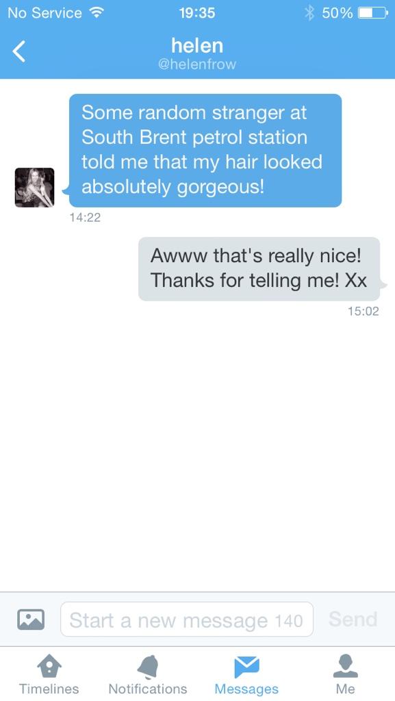 RowenaASCF's tweet image. Lovely message from a #happyclient @saloncalledfish