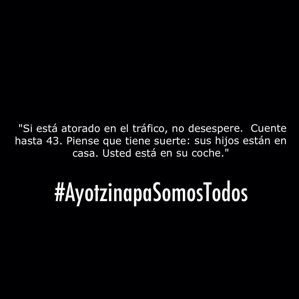 citaconlupita's tweet photo. Así las cosas para que dejen de quejarse por las manifestaciones y vean la realidad. #AccionGlobalporAyotzinapa http://t.co/oJgtUCmLIF