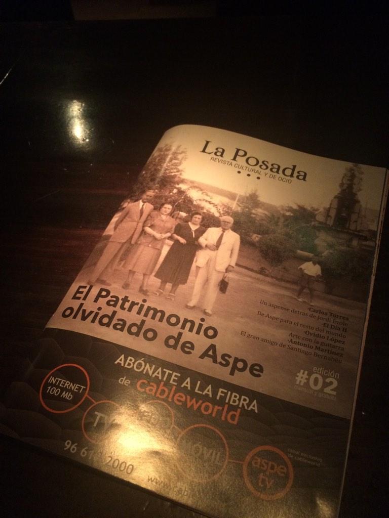 AntonioBrufal's tweet photo. Muy muy orgulloso de nuestro trabajo! @pedroantolinos Todo esfuerzo tiene su recompensa. #LaPosada02 http://t.co/bzuyZiSQeq