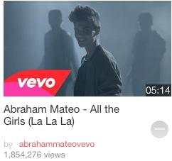 ashleytamara3's tweet photo. Que padre ya meró llega a los 2,000,000 millones de visitas @AbrahamMateoMus http://t.co/N4h7iu9i8f