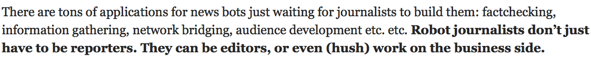 d1gi's tweet image. the [media] bots are coming #AI #amazonecho #automatedinsights #makerbot #robotreporters #robonews #theytookourjobs
