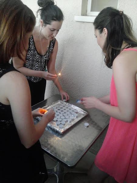 gokesher's tweet image. Shabbat Shalom from #GoKesher! Check out #Bus414 welcoming in Shabbos in Israel over the summer. Thanks, Danielle!