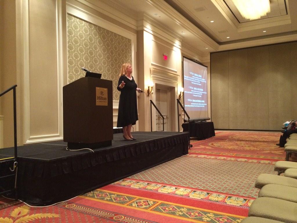 AllOhioCC's tweet photo. RT: Our #aocc14 keynote speaker, Theresa Flores. Speaking on human trafficking and recognizing the signs #OCA http://t.co/wW1AP9xh9H
