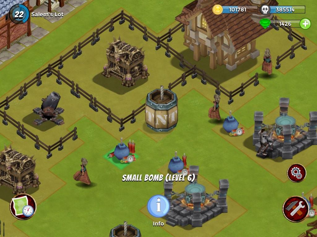 HorrorHamlet's tweet image. Today's @HorrorHamlet update makes it easy to position the buildings and defenses in your hamlet. #indiedev #gamedev