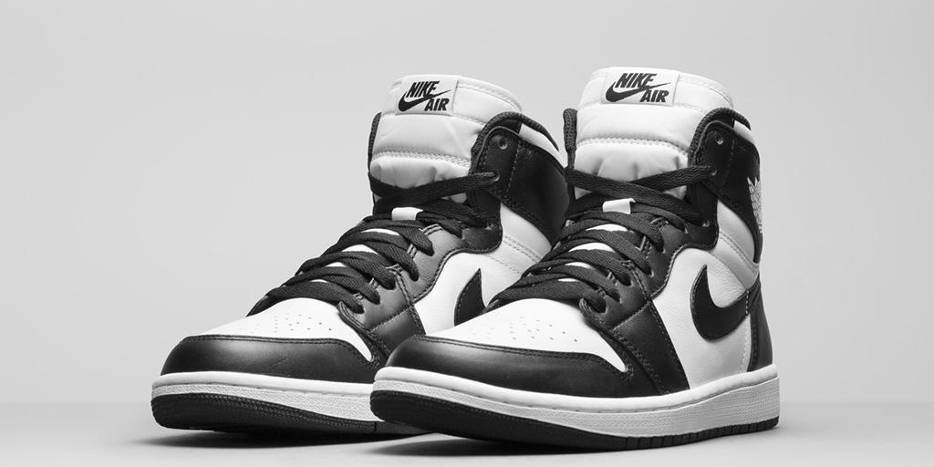 nikestore's tweet photo. The Air Jordan 1 Retro High OG ‘Black/White’ drops tomorrow at 8am EST. Details: http://t.co/NY88g3q5Zs http://t.co/LAebURiF4P