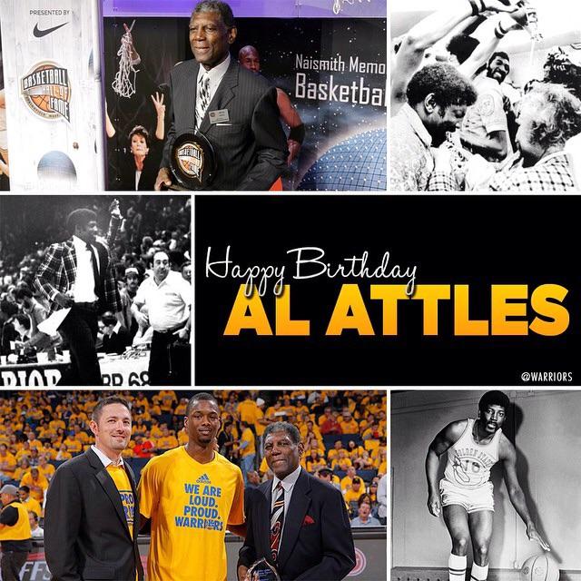 Happy birthday Al Attles! photo via  download  