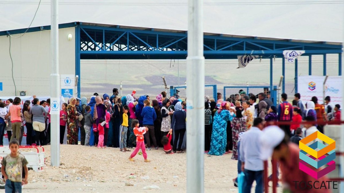 Toscate's tweet image. #Arbat #Refugee #Camp #TOSCATE Distribution