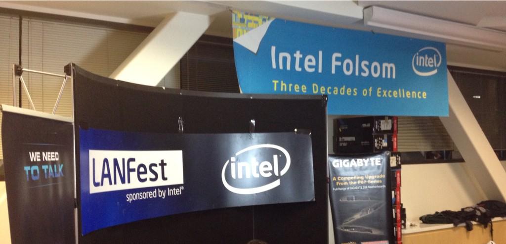 IntelGaming's tweet photo. And a weekend of Sacramento #IntelLANFest begins!!! http://t.co/vSxTSm25cA