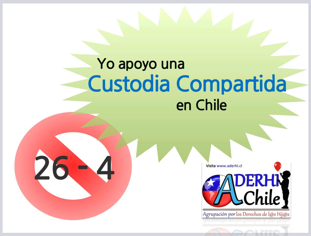 AderhiChile's tweet photo. Yo apoyo una #CustodiaCompartida en Chile. #NoMás26-4
#EXISTEN #EXISTEN7nov http://t.co/X0RfDuybWS