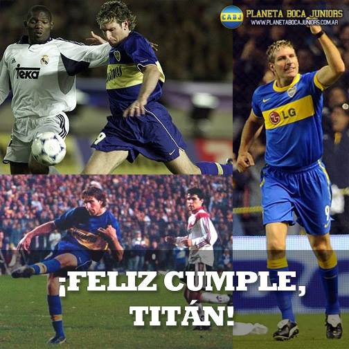PlanetaBoca's tweet photo. Martín Palermo festeja 41 años. ¡Los mejores deseos, Martín! ¿Cuáles son los 3 goles que más recordás de #Palermo? http://t.co/ZoxKQCP3gx