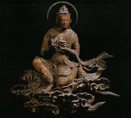 京都・平等院/雲中供養菩薩像(1053年)】鳳凰堂中堂母屋内側に並べられ