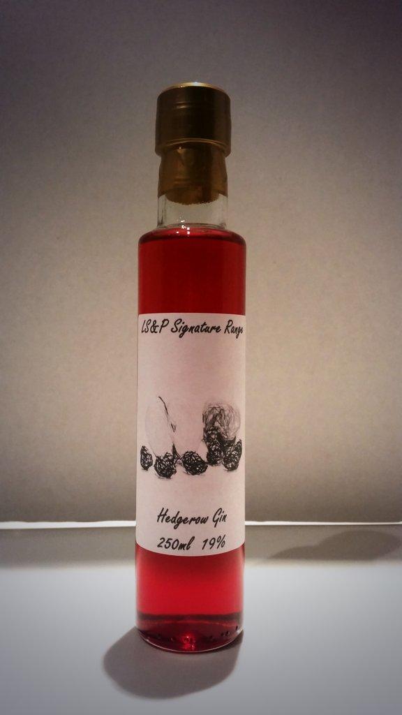 Oh,  .. can reveal the first addition to the LS&amp;P family. Hedgerow Gin a Delicious blend of apple, blackberry and gin