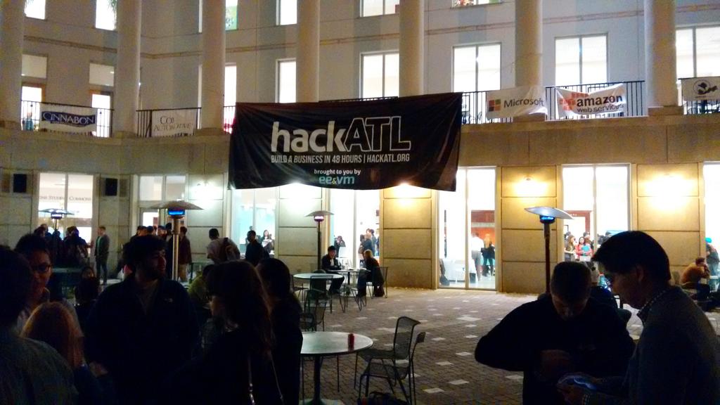XavierLava's tweet image. #hackATL getting started... #Startup #Tech #South