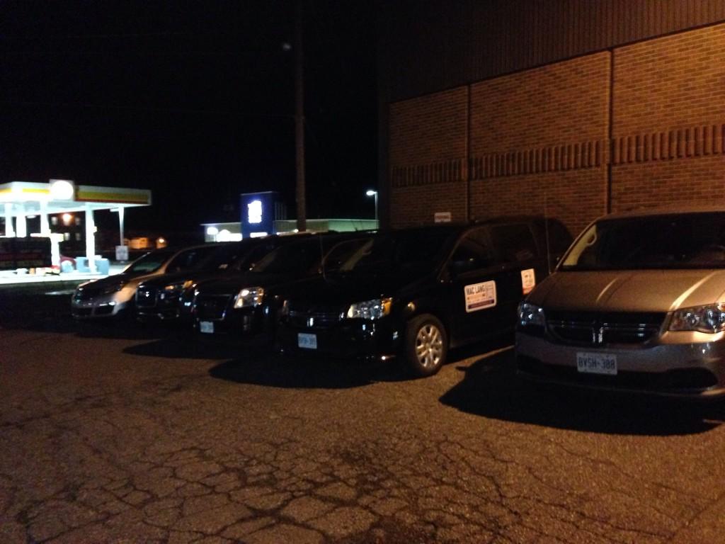 northbaycurling's tweet image. Shuttles are ready to go! Thanks to Mac Lang  &amp;amp; to our volunteer drivers 4 providing transportation at #CanadianMixed