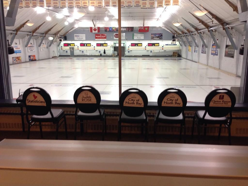 northbaycurling's tweet image. VIP seats are assigned. Front row seats for our biggest supporters! Getting pumped for the #CanadianMixed