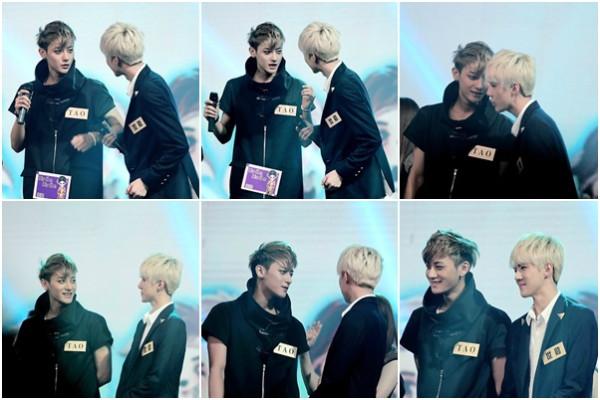 TaoHunMom's tweet photo. I am happy to be crazy with you #TaoHun http://t.co/iqp3vpLzST
