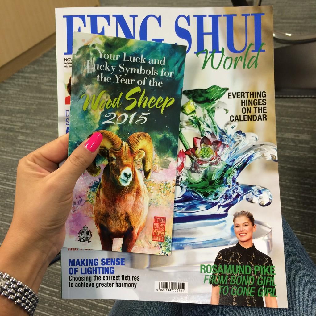 fengshuiworld's tweet photo. November issue. The quick guide to your lucky symbols and enhancers for 2015 out now! http://t.co/Uo5RELldCo