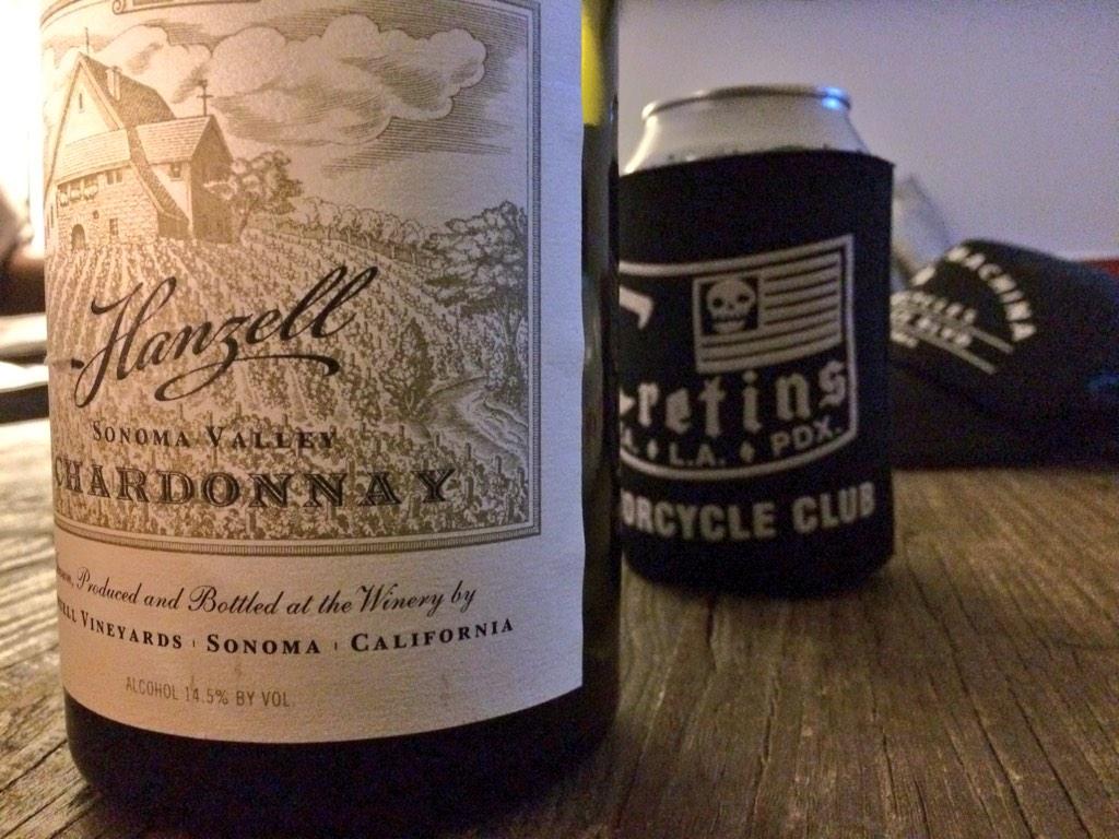 GodSpeedCo's tweet photo. Long week deserves some good wine #Hanzell #Cretins #MotoVino #TGIF http://t.co/2shHSKo7sj