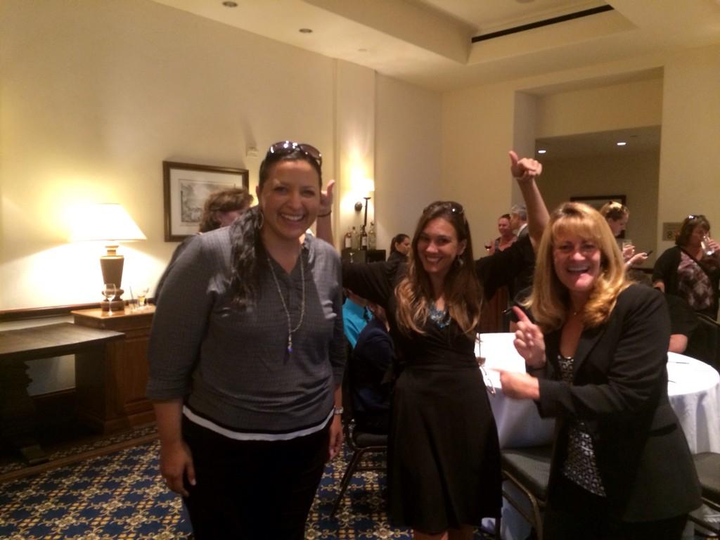 JillBromen's tweet photo. Fun & smart @sbceowdtech admin reception @globalearner @CChavezGlobal @wagonsell #sbcan #bacara #edtech THX! http://t.co/RcbzvecbPK