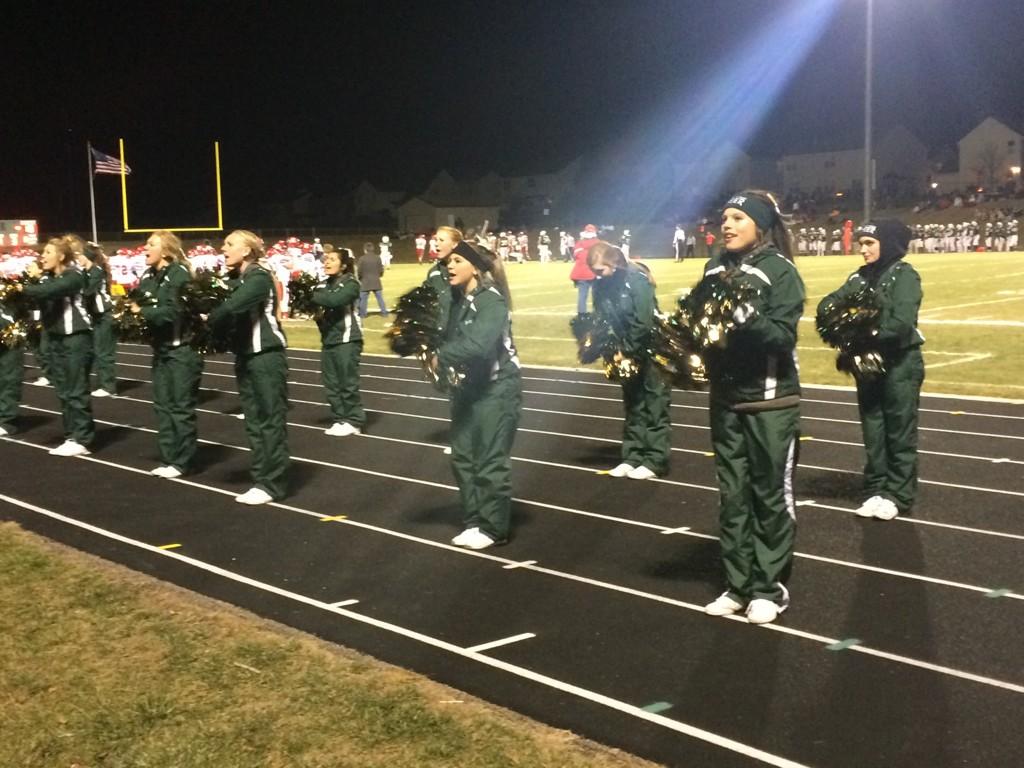 Getting the crowd pumped!!!