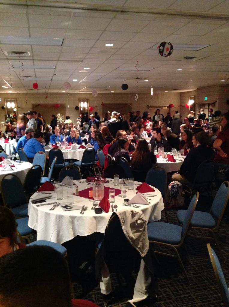 IACURH2014's tweet photo. Our opening ceremony is off to a great start! Who's excited to hear our keynote speaker Butch Fealy? #IACURH2014 http://t.co/WJka2ldHiE