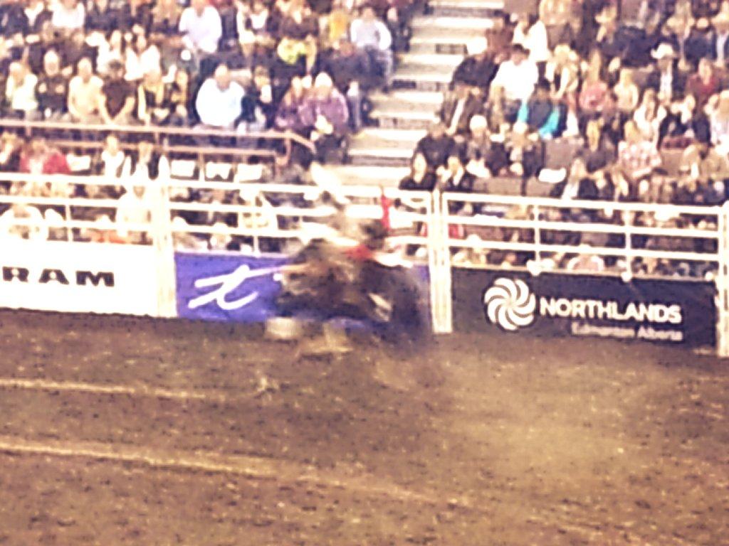 ATBWealthCLG's tweet photo. The smell of popcorn &amp; manure. Gotta love #CFR41 And there's a tank! #CFR14 @cfredmonton @ATBagriculture http://t.co/99SD0NzbRI
