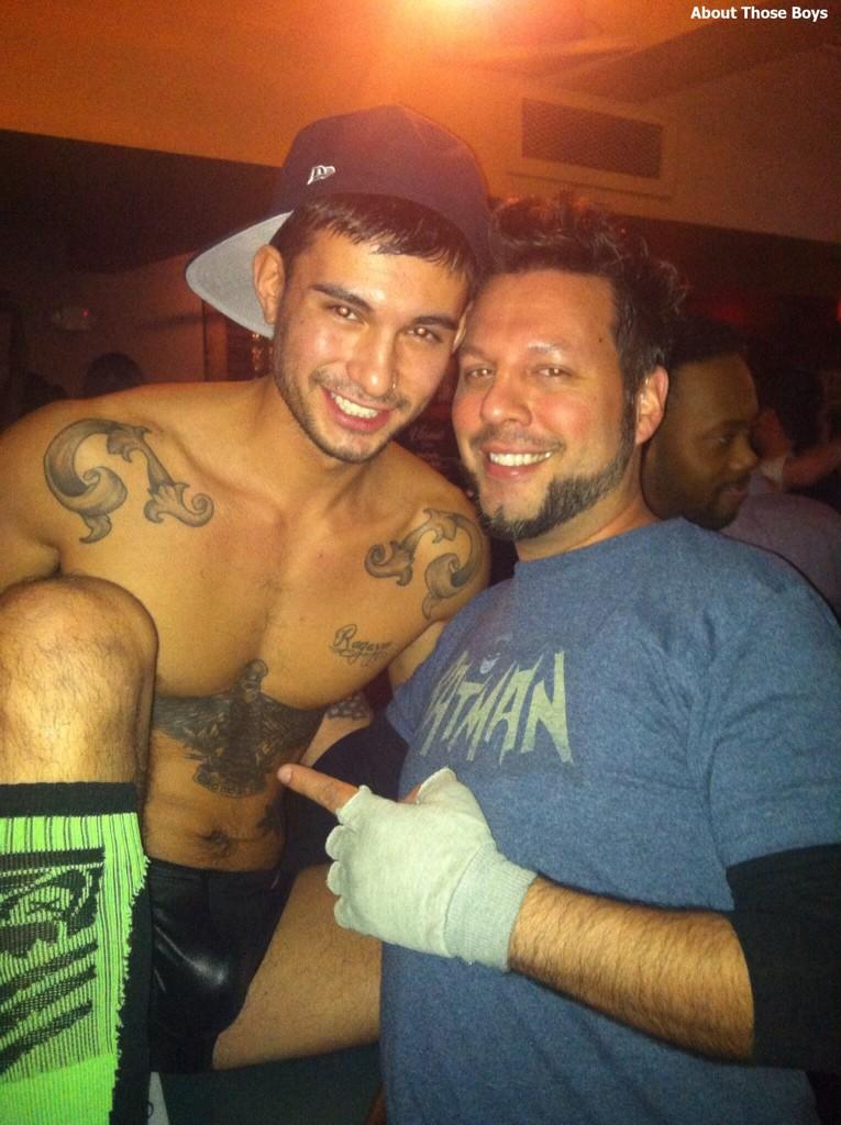 AboutThoseBoys's tweet photo. @this_nick rethought staying home in her pjs so got this pic of handsome @RickyMestre w/the also ok @RickyRomanXXX ;) http://t.co/3AAAvpa2dN