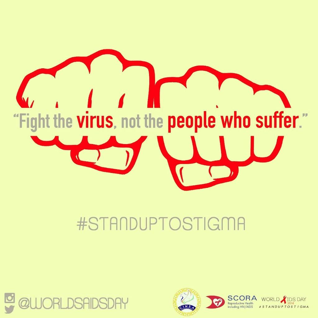 angginditadw's tweet photo. SCORA CIMSA FK UNAIR prudly present.. #WorldsAIDSDay #standuptostigma #WeActBecauseWeCare @scoracimsa @worldsaidsday http://t.co/RTYC32PnnS