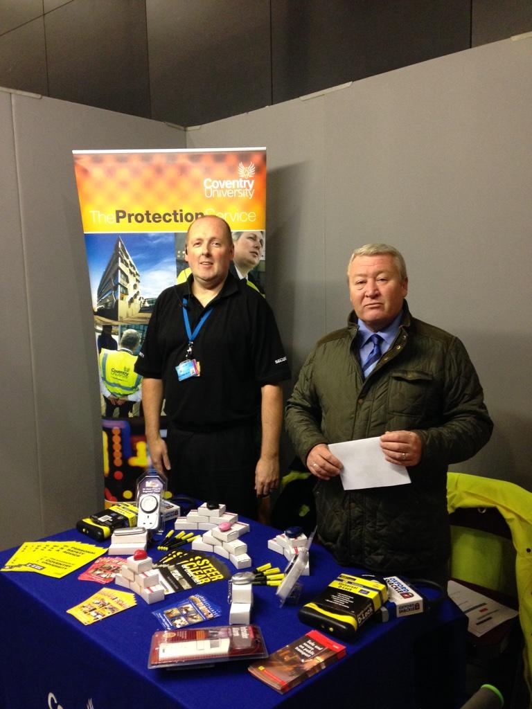 archiesko's tweet photo. Come &amp; visit the University Protection Service on stand No 4 #CovOpenDay http://t.co/BBepewMrWv