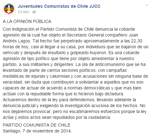 Partido Comunista de Chile tweet media
