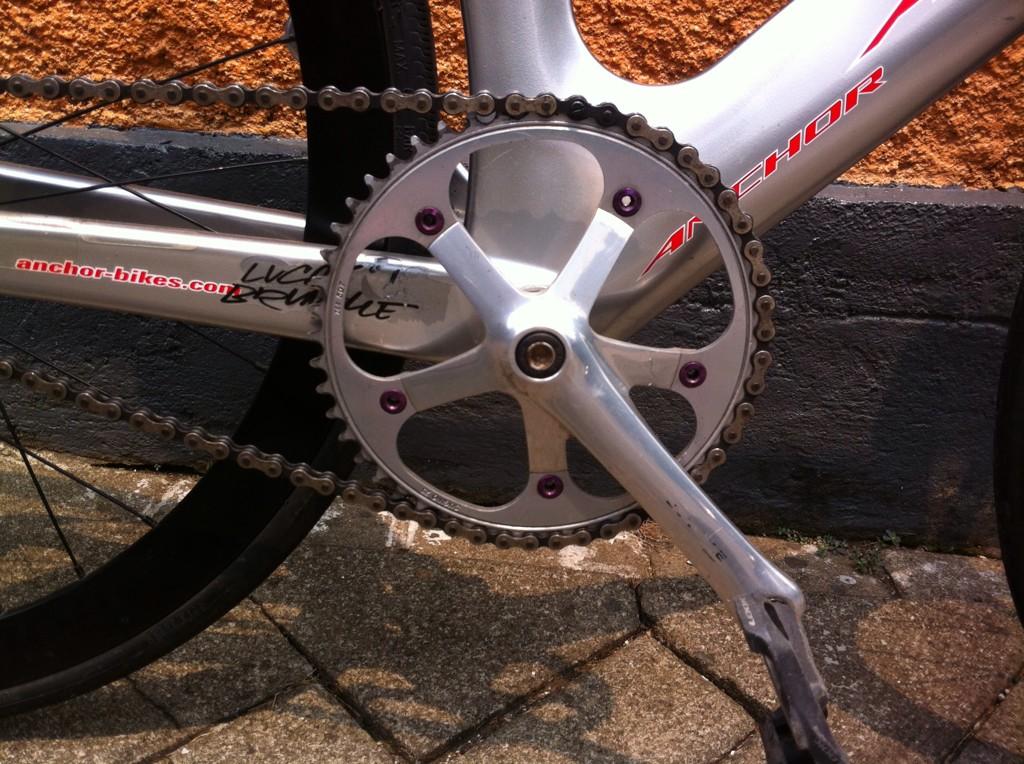 midfix's tweet photo. Spec: Dura ace with sugino 75 chainring http://t.co/tXxXbUEwq7