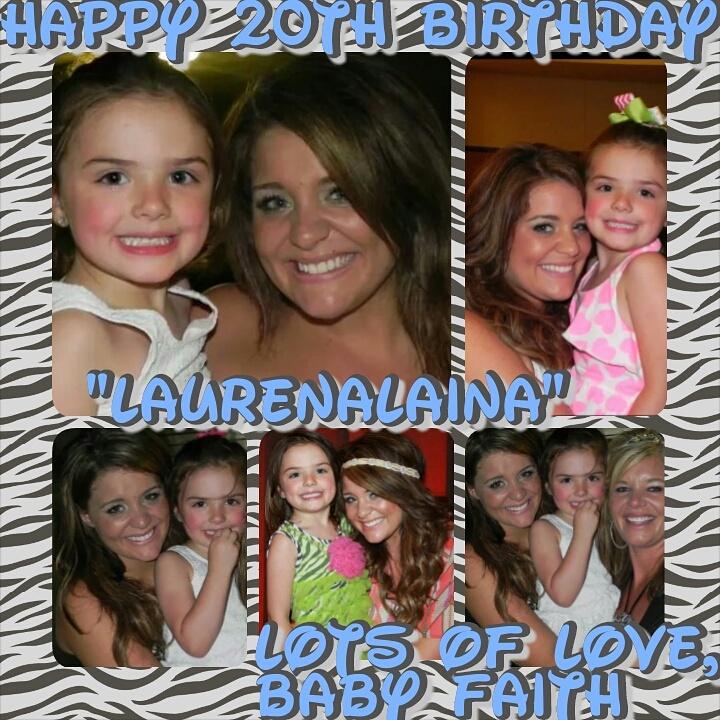 Wishing a very happy birthday. We love and miss you. Enjoy your day Hope to see you soon. Faith 