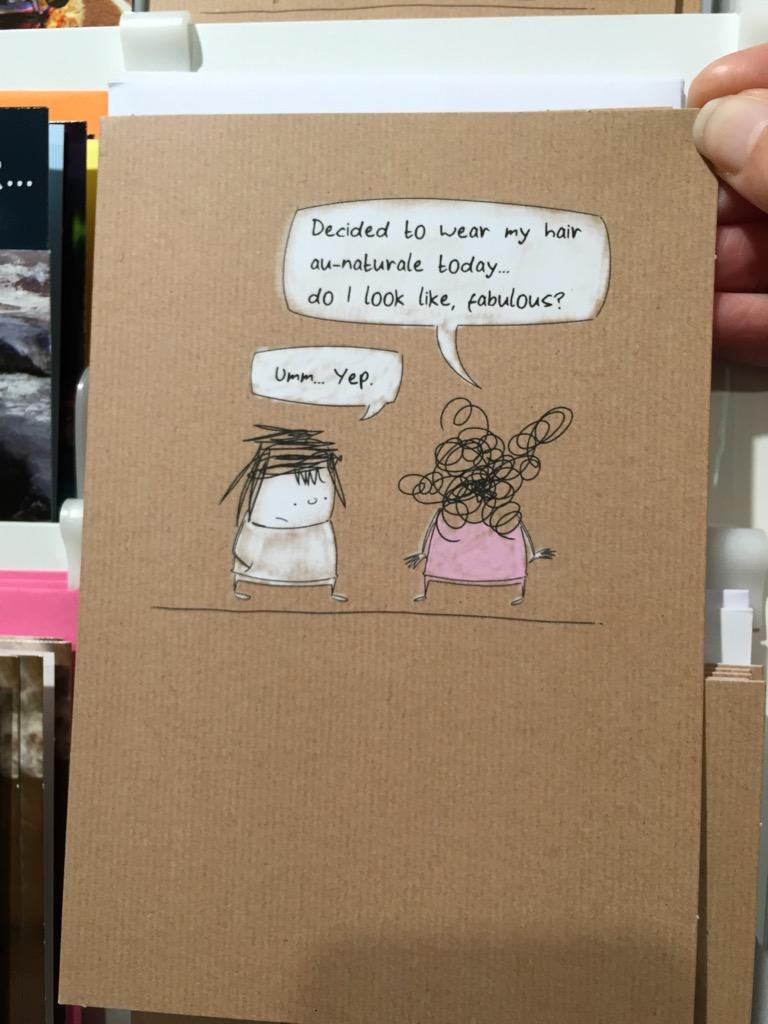 Kath_0's tweet photo. @reeni_b I can't help but think that we are the unsuspecting muses for these greeting cards http://t.co/zrrpWDqGVD