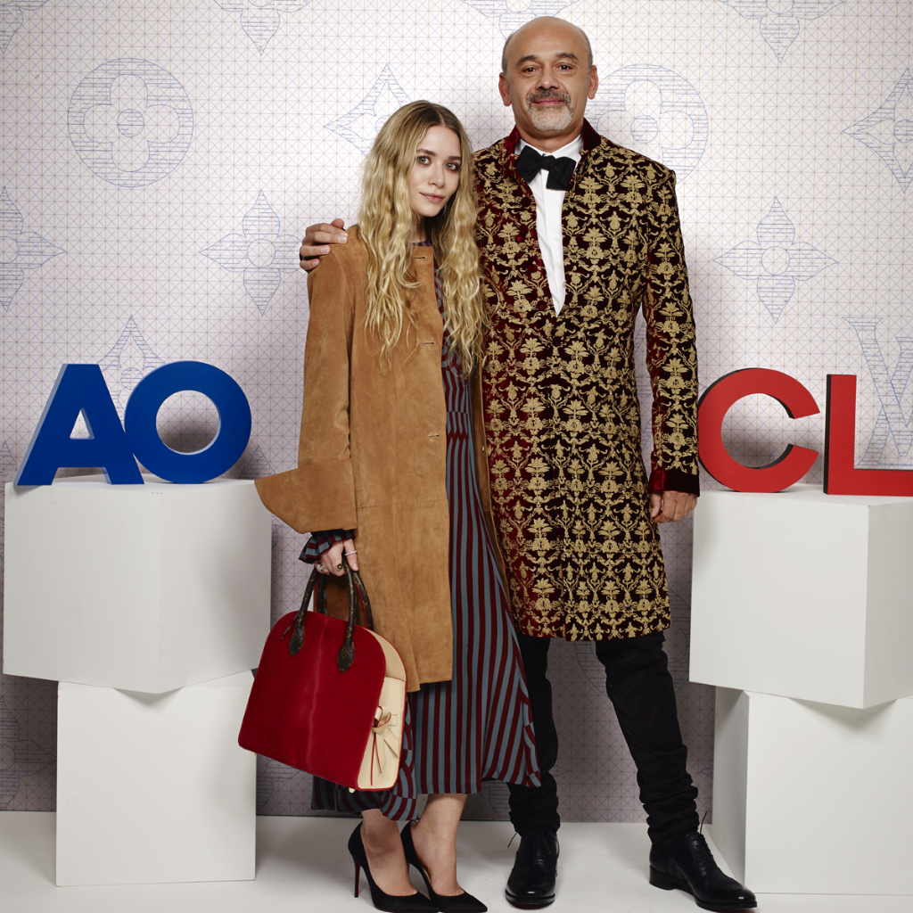 Louis Vuitton on X: Iconoclast Christian Louboutin &Ashley