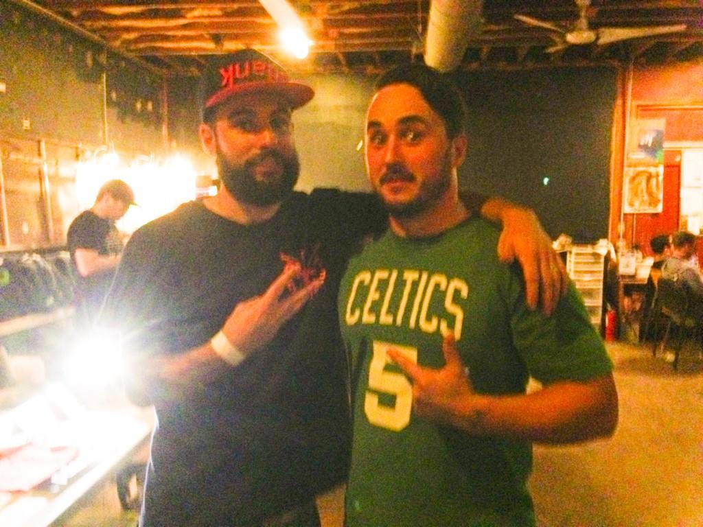 jstarnes83's tweet photo. @spizzyspose great show despite me pre gaming a lil too hard. #spizzyspose #Celtics #pdank #gobbleadank #rose? http://t.co/ECX83EvzbE