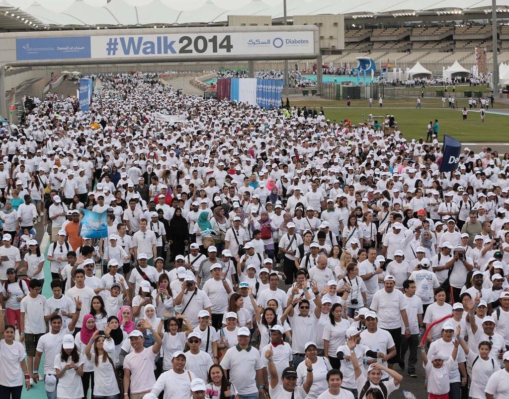 ICLDEC's tweet photo. 21,000 of us turned up to #Walk2014. Together we conquered 150 million steps. We are ready for Walk 2015! #diabetes http://t.co/w3CLfLROSt