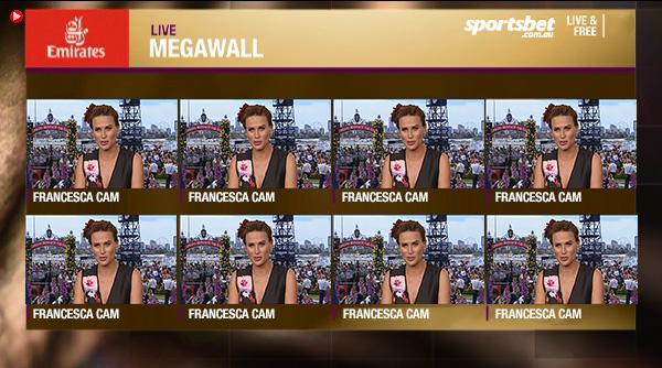 ryanphelan_tv's tweet photo. β@sportsbetcomau: How good! Francesca Cam actually made it on tele! #TheBetsTime http://t.co/PgTWTbRONhβ get @7horseracing @7Sport onto it