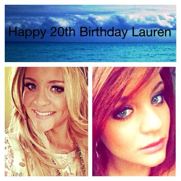 Happy 20th Birthday to my idol and role model Lauren Alaina 